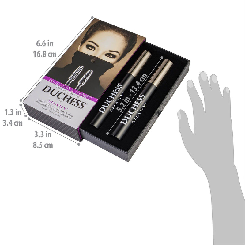 SHANY DUCHESS Waterproof Mascara Set- Black -  - ITEM# SH-MAS-1 - Best seller in cosmetics MASCARA category