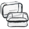 SHANY Slumber Party Cosmetics Clear Travel Bag - Waterproof Multi-use Makeup , Nail and Travel Storage - 1 Count - SHOP  - TRAVEL BAGS - ITEM# SH-PC07