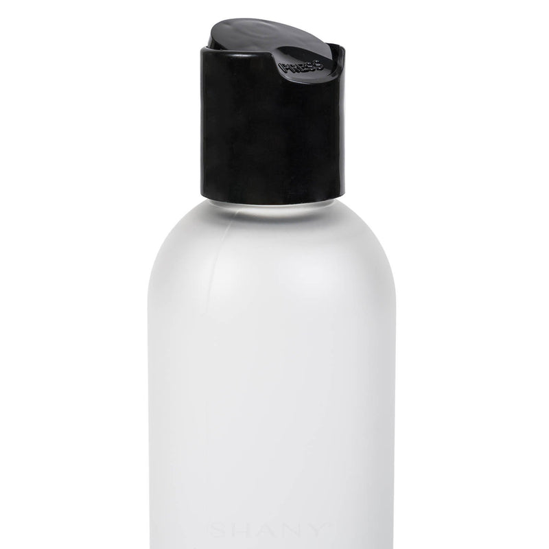 SHANY Frosted Travel-ready Bottle 8-ounce - 8 OZ - ITEM# SH-PCG8OZ - Refillable cosmetic containers empty clear spray,Travel size bottle hair beauty leak proof perfume,Empty clear spray refillable travel size bottles,empty foundation bottle jar lipgloss tube empty,Liquid mini makeup oil small smart jar organizer - UPC# 616450437558