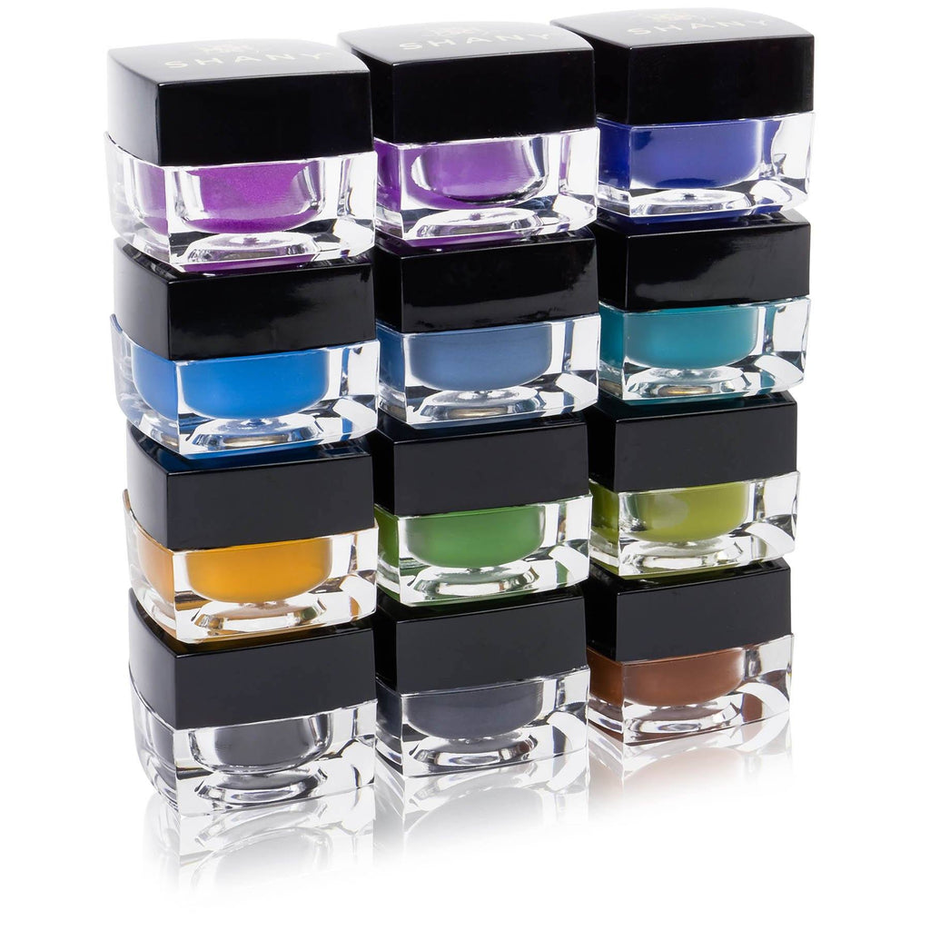 SHANY Smudge Proof Gel Eyeliner Set - Set of 12 Colors - Masquerade - SHOP  - EYELINER - ITEM# SH00GEL-SET01