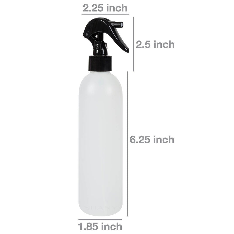 SHANY Plastic Bottle - Mini Sprayer - 8 oz - 8 OZ - ITEM# SHG-PLTR8OZ-WH - Best seller in cosmetics CONTAINERS category